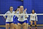Volleyball vs Emerson  Wheaton College Women's Volleyball vs Emerson College. - Photo by Keith Nordstrom : Wheaton, Volleyball, VB2019
